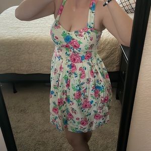 Vintage Rockabilly Dress (S)
